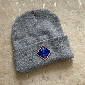 Vintage Weblos Patch Beanie
